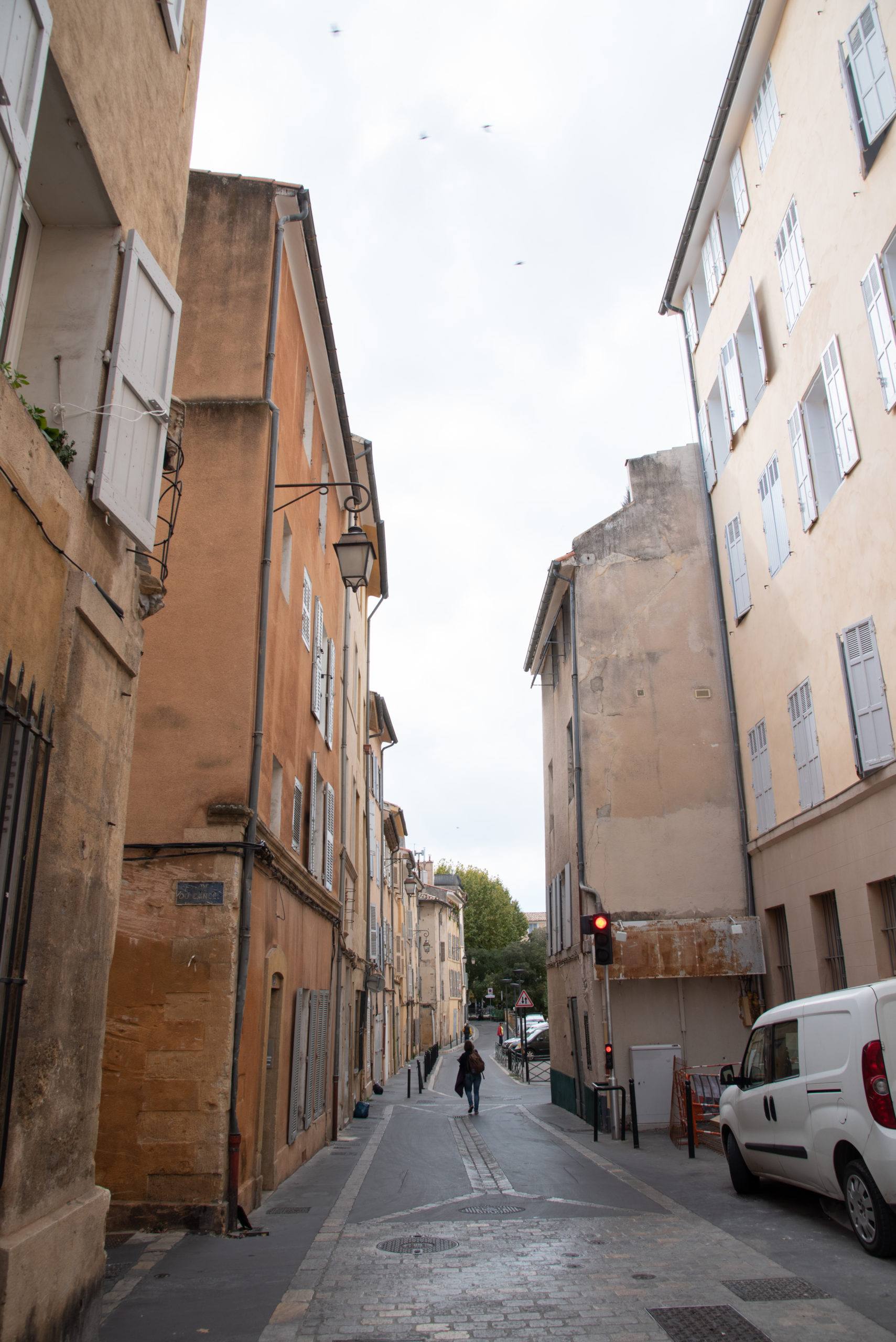 Rue centre ville Aix-en-Provence